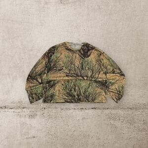 Baggy realtree open country camo long-sleeve shirt